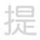 提 t&iacute;