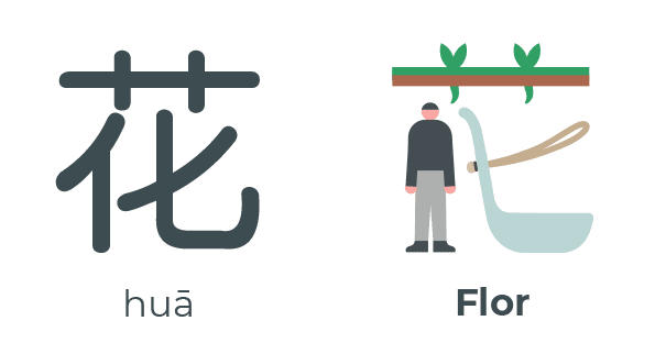 花 huā